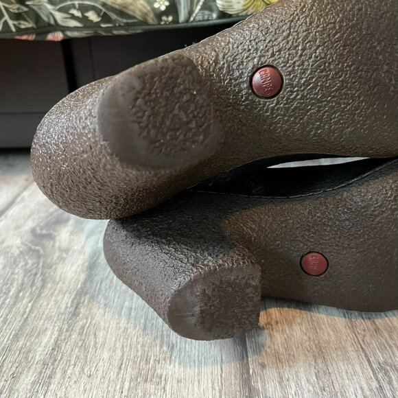 Camper Black Ankle Boots - Picture 9 of 12